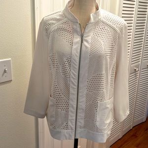 Chico’s Zenergy 2 Golf Mesh Jacket